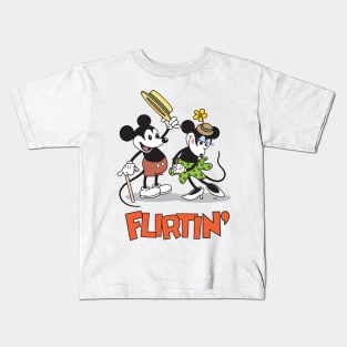 Flirtin' Mickey Kids T-Shirt